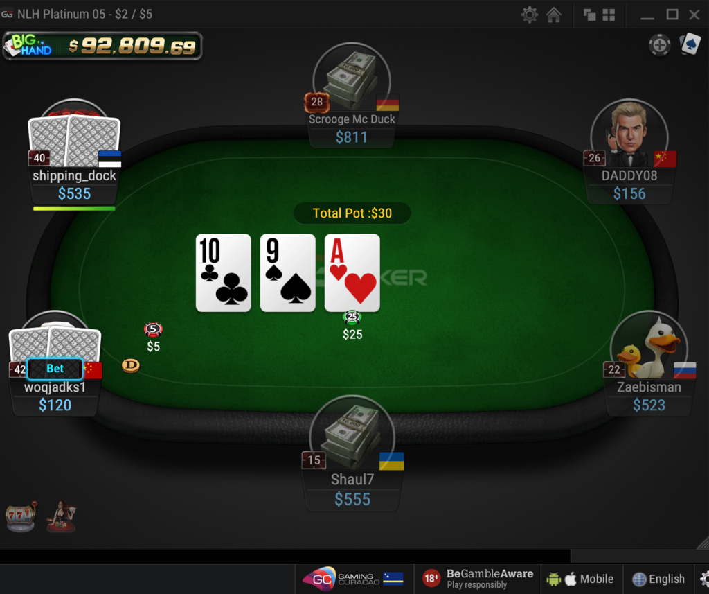 poker online